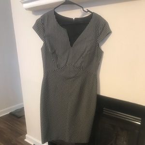 Checkered black and white dress. Size M